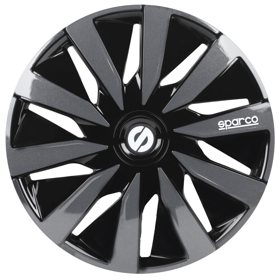 Enjoliveur 16 pouces Renault noir gris