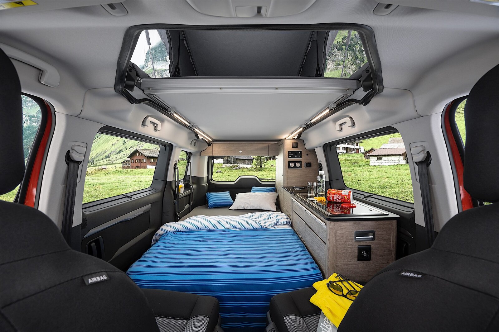 Aménagement intérieur Campster Citroën