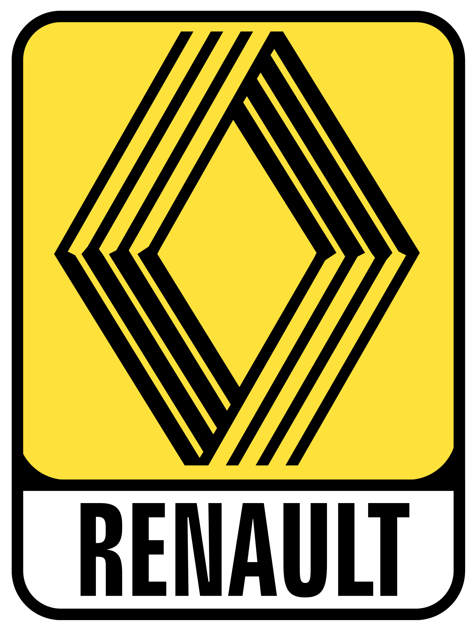 Logo Renault 1972 PNG