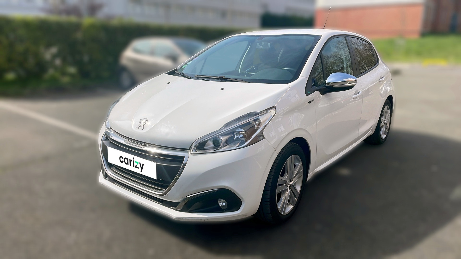 Peugeot 208 blanche 2017