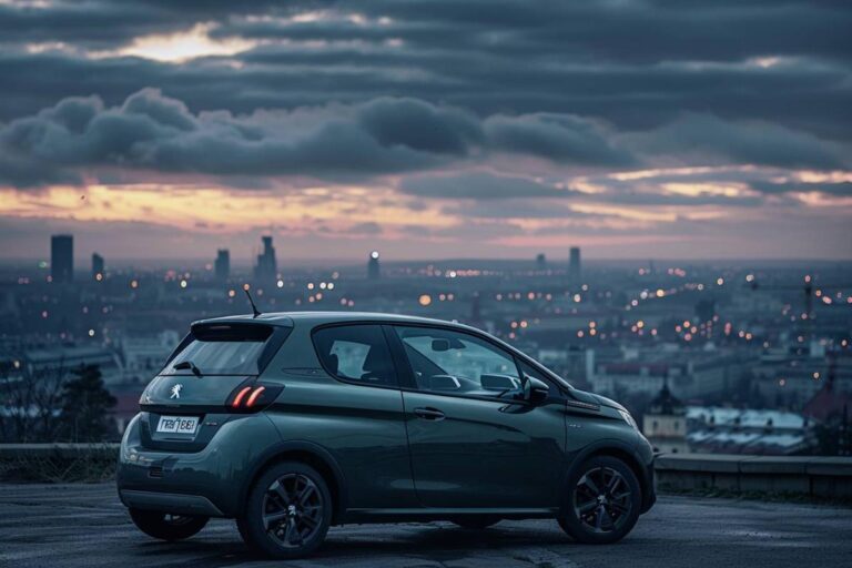 Modèles de Peugeot Partner Tepee à éviter en 2025 alignés dans un parking