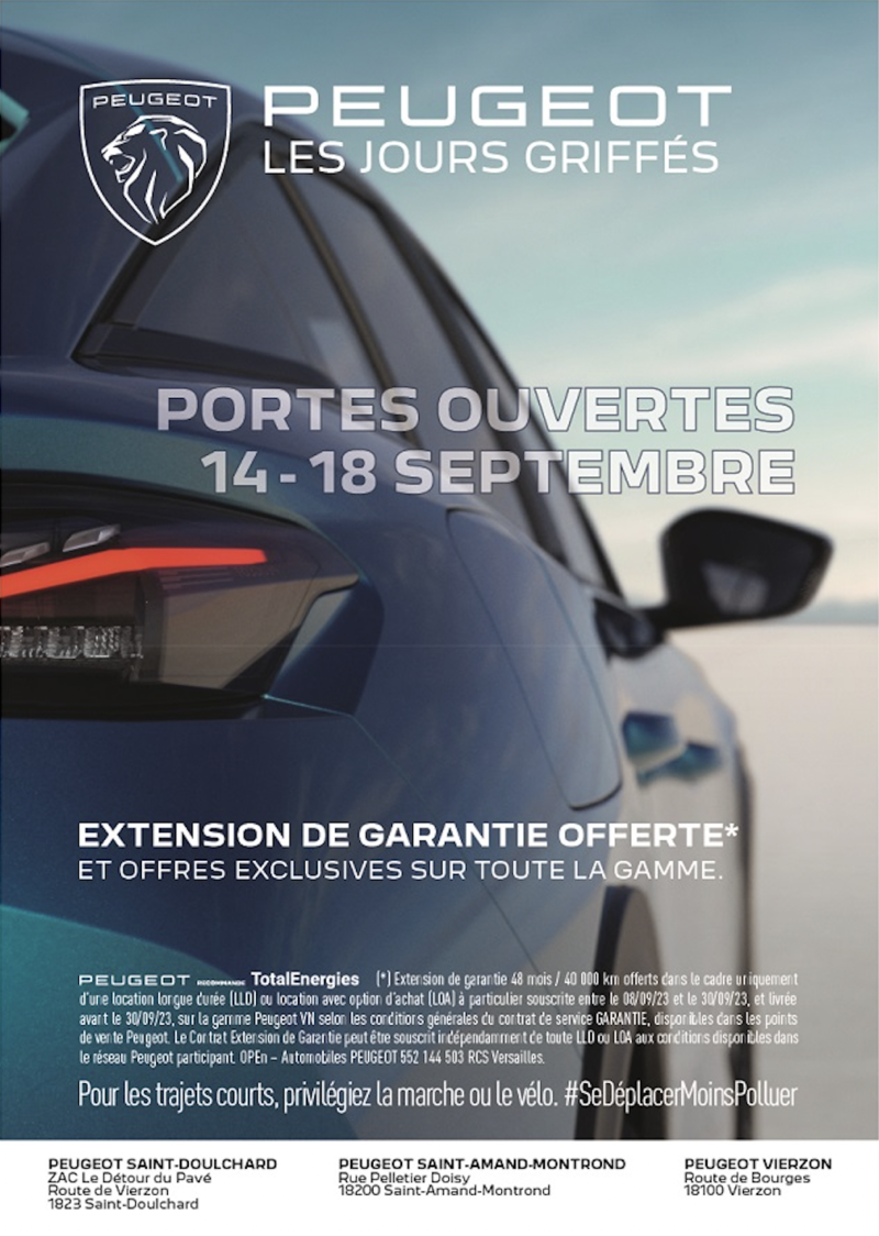 Portes ouvertes Peugeot Saint-Doulchard
