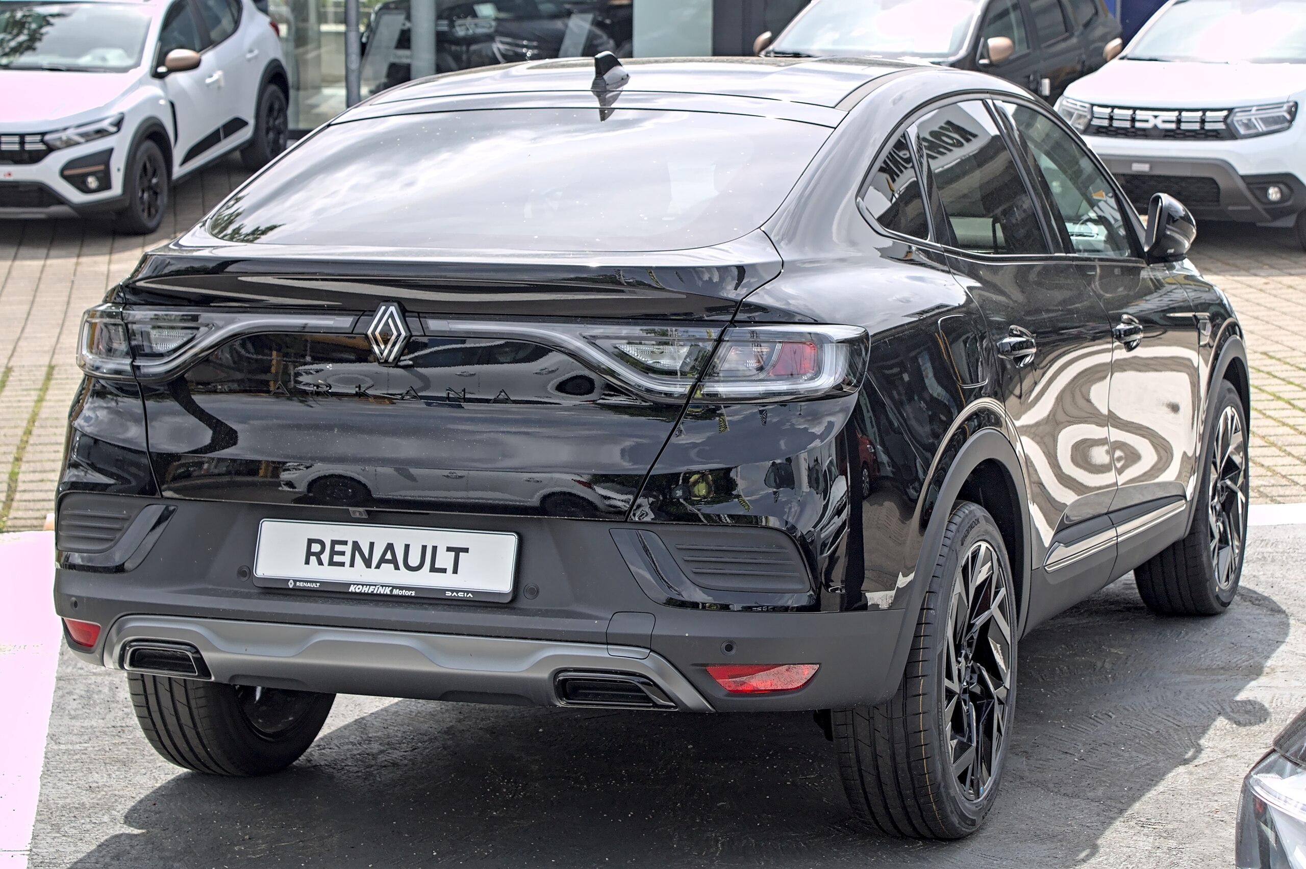 Renault Arkana 2024 Facelift Profil