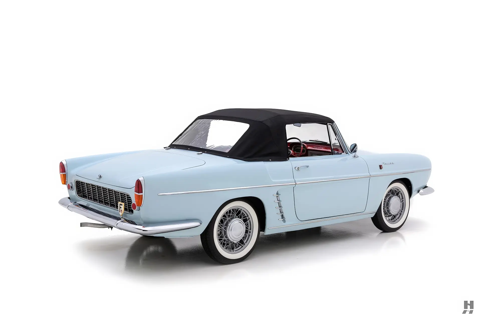 Renault Floride cabriolet de 1960 en version Ghia, emblématique voiture française des années 60