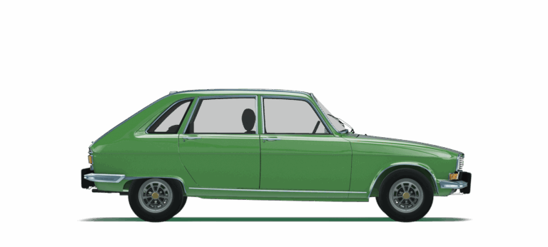 Renault 16 TX exposée dans un musée, emblème du design automobile français des années 70