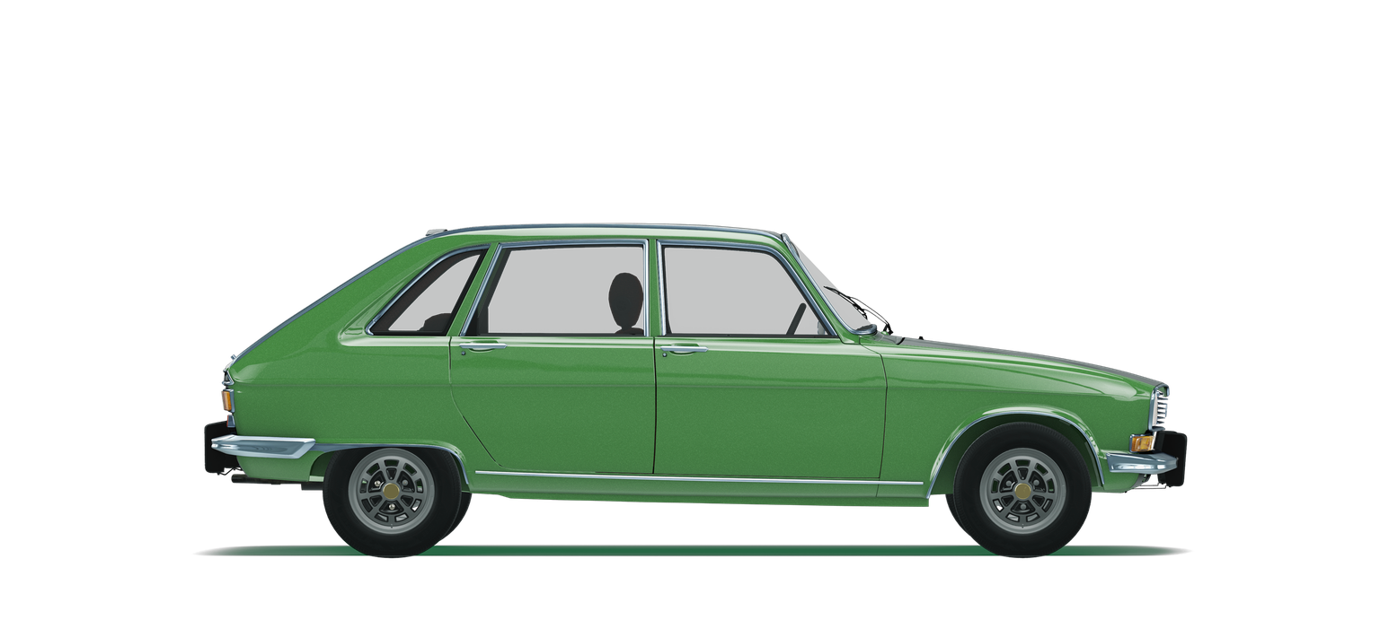 Renault 16 TX exposée dans un musée, emblème du design automobile français des années 70